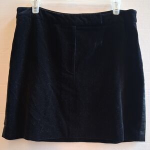 Vintage 90's Emanuel Ungaro Liberte Velvet Tuxedo Mini Skirt